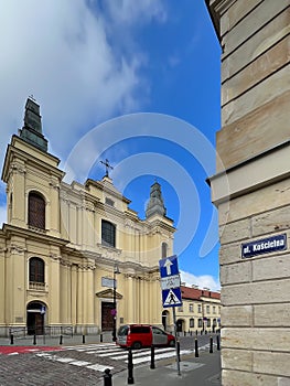 The Roman Catholic Church of the Franciscans, Stigmata of St. Franciszek Seraficki at Zakroczymska Street in Warsaw photo