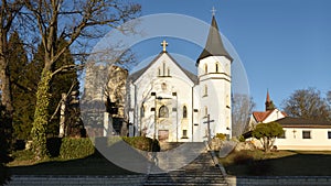 Church of Holy Trinity in Mosovce, Turiec Region, Slovakia