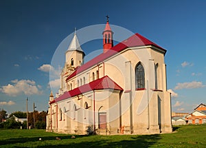 Roman Catholic Church of the Most Holy Trinity in Zabolotiv, Ivano-Frankivsk region, Ukraine