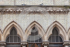 Roman Catholic Church of Our Lady Queen of Heaven , facade, London, United Kingdom