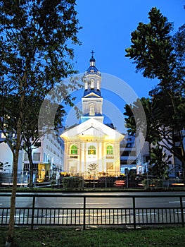 Roman Catholic Church Portrait View