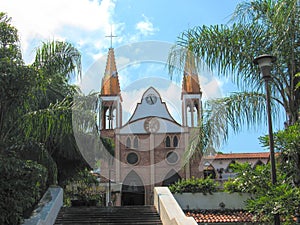 A Roman Catholic Church in Puerto Vallarta, Mexico