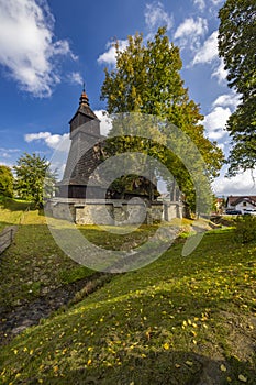 Roman catholic church of Saint-Francis of Assisi, UNESCO site, Hervartov near Bardejov, Slovakia