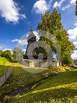 Rímskokatolícky kostol sv. Františka z Assisi, pamiatka UNESCO, Hervartov pri Bardejove, Slovensko