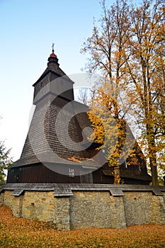 The Roman Catholic wooden Church of St Francis of Assisi Hervartov, Slovakia