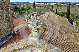 Roman church of Sant Pere de Lavern, in Sant Feliu barcelona Spain