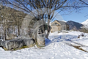 Roman Church of Sant Quirc de Taull In el Pla de la Ermita, Catalonia - Spain