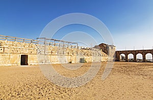 The Roman Circus or Hippodrome in Jerash