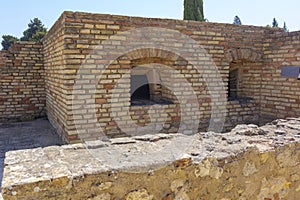 The Roman city of Italica. Snatiponce, Andalusia, Spain