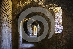 The Roman city of Italica. Santiponce, Andalusia, Spain photo