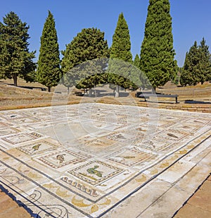 The Roman city of Italica. Santiponce, Andalusia, Spain photo