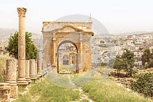 Roman city of Jerash, Jordan.