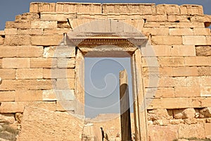 Roman city of Leptis Magna, Libya