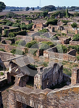 Roman city, Ostia Antica, Italy.