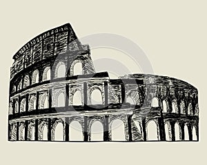 Roman coliseum.