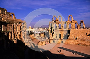 Roman Coliseum- El Djem, Tunisia photo