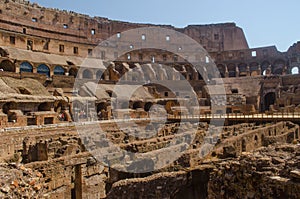 Roman Colliseum interior photo