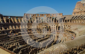 Roman Colliseum interior photo