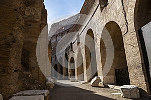 Roman Colosseum Detail, Arches, Walls