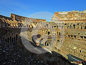Roman Colosseum Interior 1
