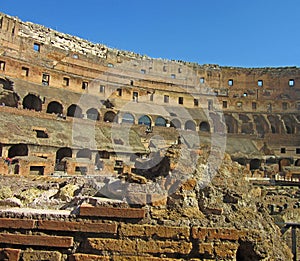 Roman Colosseum Interior 2