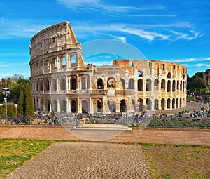 Roman Colosseum, Rome, Italy