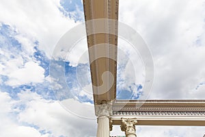 Roman column head.