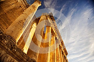 Roman Columns in Lebanon