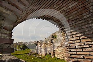 Roman Edifice, part of Old Town of Constanta, Romania