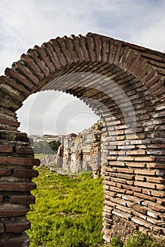 Roman Edifice, part of Old Town of Constanta, Romania