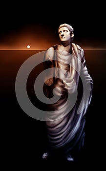 Roman Emperor Caligula Statue Artwork