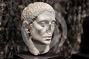 Roman Emperor, Severus Alexander Stuatue from Italy