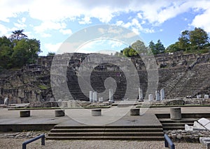 The Roman-era Theater on the Fourviere Hill