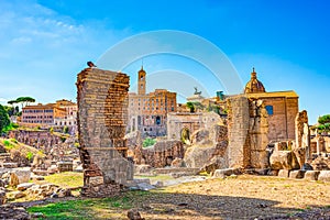 Roman Forum. Ancient, beautiful, incredible Rome