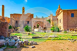 Roman Forum. Ancient, beautiful, incredible Rome