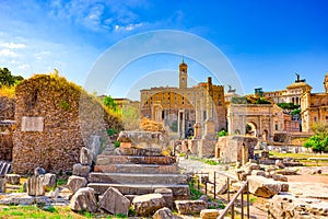 Roman Forum. Ancient, beautiful, incredible Rome