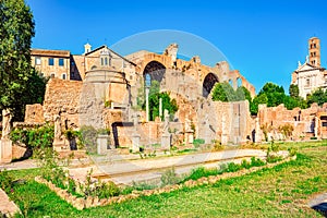 Roman Forum. Ancient, beautiful, incredible Rome