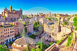 Roman Forum. Ancient, beautiful, incredible Rome