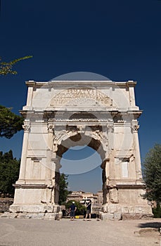 Roman Forum. Arch of Titus