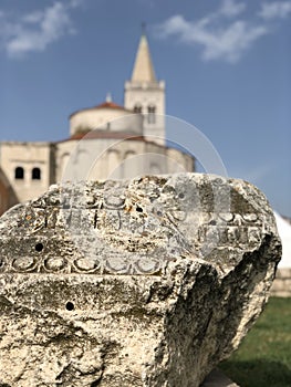 Roman Forum with the Crkva Sv. Donata Church