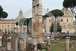 The Roman Forum in Rome