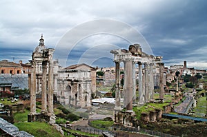 Roman Forum in Rome, Italy