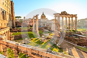 Roman Forum in Rome photo