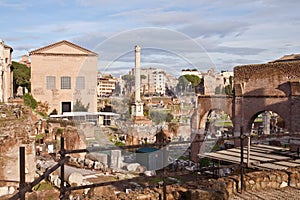 Roman Forum, Rome, Italy photo