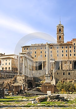 Roman Forum Ruins