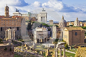 Roman forums photo