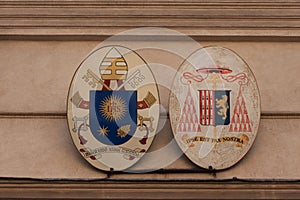 An emblem in the Roman Ghetto photo