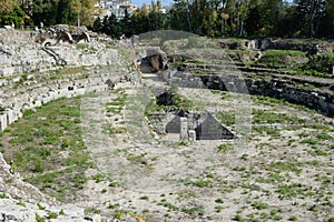 Roman gladiatorial ampitheatre in Syracuse