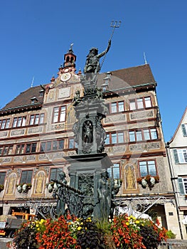 The roman god of the sea,