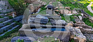 The roman graves of Umm Qais (Gadara) on Jordan